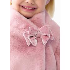 Lula Winter 2022 Baby Girl Pink Furry Coat