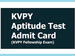 The kvpy 2018 admit card for the esteemed kishore vaigyanik protsahan yojana (kvpy) scholarship examination can be downloaded once the official notification is out. Kvpy Aptitude Test Admit Card 2020 For Kvpy Fellowship Exam