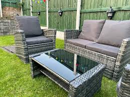 Brand New Rattan Garden Furniture Set