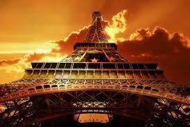 A parisian sunset from th. Eiffel Tower On Sunset Paris France Photograph Gatsbeexchange