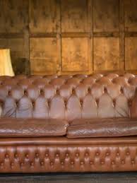 how to re a leather couch