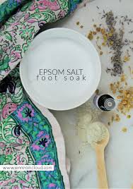 epsom salt foot bath recipe printable