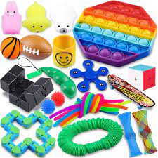 fuleadture 24 pieces sensory fidget toys pack fidgetget hand toys pack anxiety autism to stress relief sensory fidgets toys packfor relaxing therapy size