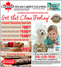 coupon canadian steam carpet cleaning