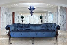 4 seater sofa with gold finishing