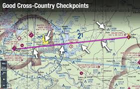 best vfr cross country checkpoints