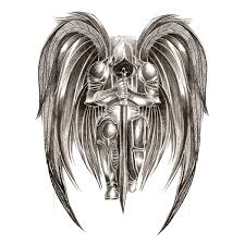Who is the archangel with a flaming sword? Archangel Michael Tattoo Drawings Novocom Top