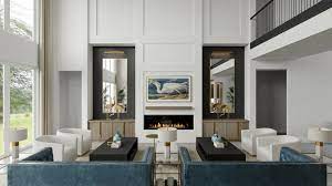 luxury living and dining room design