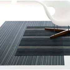 small stripe plynyl floor mat