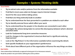 Situational awareness training develops critical thinking skills       Organizing Information    