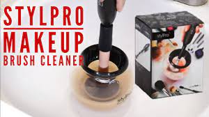 stylpro makeup brush cleaner unboxing