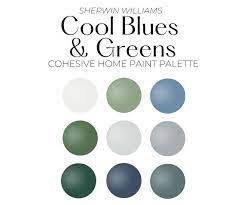Sherwin Williams Cool Blues Greens