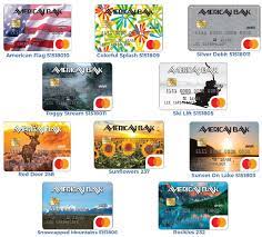 american bank personal debit cards