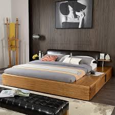 clet teak wood bed frame 2 sizes