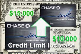 Credit Line Increase Chase Ink Business Credit Card Interunet