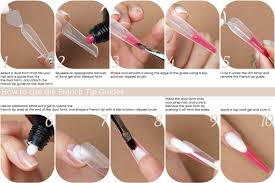 reusable silicone french tip guides