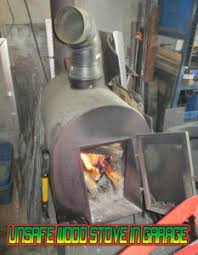 installing wood stove in garage wett