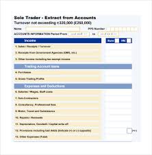 Accounting Spreadsheet Template 9 Free Excel Pdf