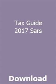 Tax Guide 2017 Sars Finance Us Tax