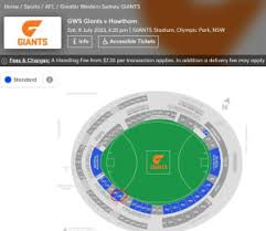 giants tickets gumtree australia free