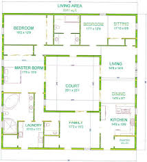 Pueblo Courtyard Floor Plans Google