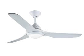 White Led Indoor Ceiling Fan With