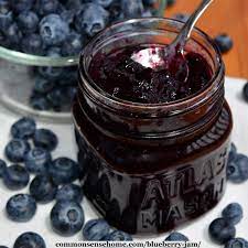 blueberry jam easy small batch low