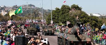 Resultado de imagem para desfile militar