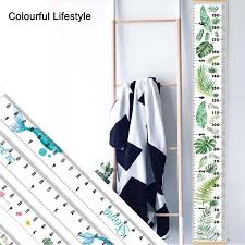 Wooden Wall Hanging Baby Child Kids Growth Chart Height