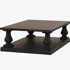 Turned traditional balustrade coffee table legs *fits… Salvaged Wood Coffee Table Stlfinder
