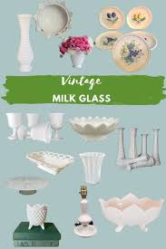 Vintage Milk Glass