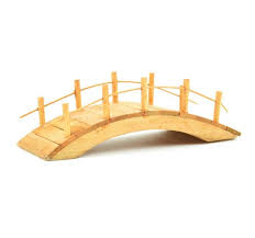 Mini Wooden Bridge Natural Mini Bridge