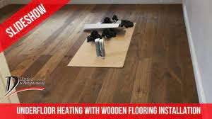 underfloor heating with wooden floors