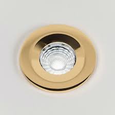 Polished Brass Cct Fire Rated Led