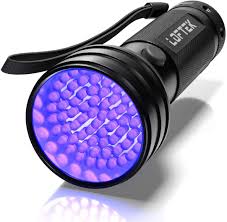 Loftek Uv Flashlight Black Light 51 Led 395 Nm Ultraviolet Flashlight Perfect Detector For Pet Dog And Cat Urine Dry Stains And Bed Bug Handheld