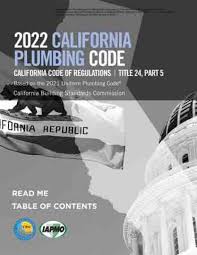 2022 California Plumbing Code