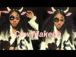 cow halloween makeup cow makeup 2020