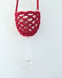 Wine Glass Holder Crochet Pattern Ribblr