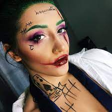 joker makeup female benim k12