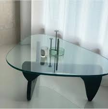 Triangle Glass Top Noguchi Coffee Table
