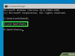 open a folder in command prompt cmd