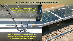 690 43 c equipment grounding conductor
