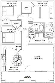 30x40 House 3 Bedroom 2 Bath 1200 Sq Ft