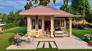 Modern Three Bedroom House Plan In A