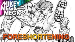 How To FORESHORTEN HANDS, ARMS & LEGS IN PERSPECTIVE FEMALE ANIME MANGA -  YouTube