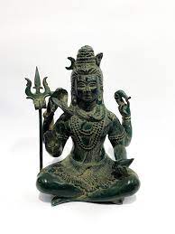 Shiva Trishul Statue 14 Inch