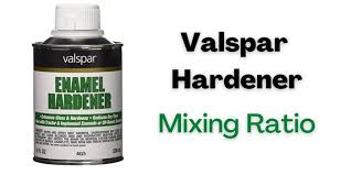 Mix Valspar Hardener To The Paint