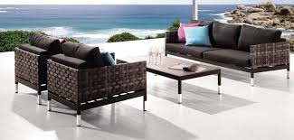 Taco Modern Outdoor Sofa Set For 5 With