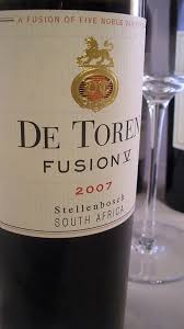 Wine Review Of De Toren Fusion V Blog