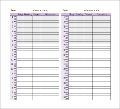 Baby Feeding Chart Printable Sada Margarethaydon Com